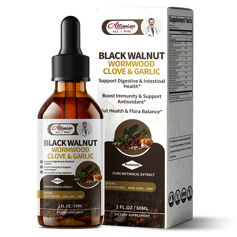 Herbal Wellness Supplement - قطرة أرجوانية من خشب الجوز الأسود