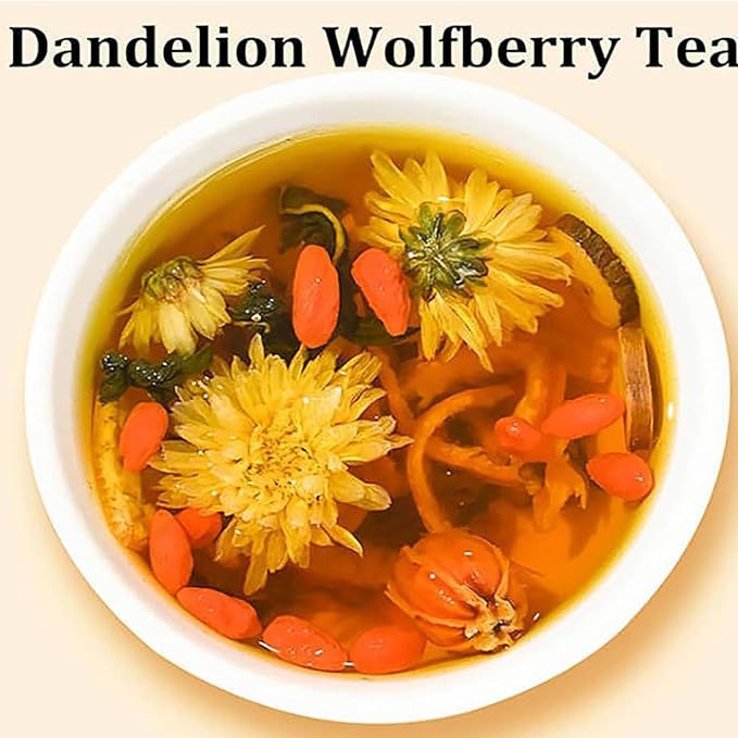 شاي أعشاب الهندباء والتوت الأس - مراجعة Herbal Wellness Blend وسعره