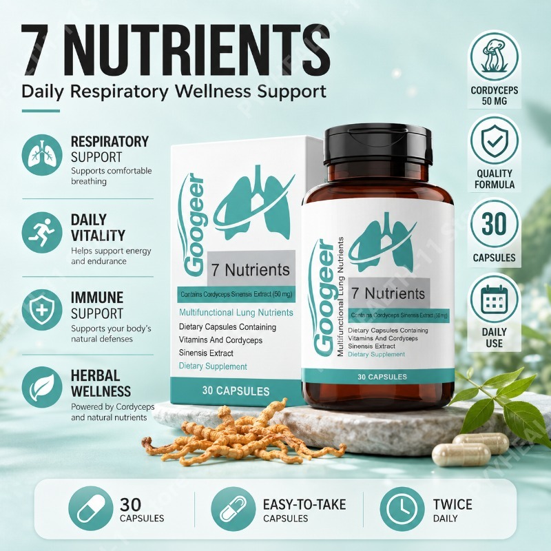 كبسولات مستخلص فطر الكورديسيبس - مراجعة Herbal Wellness Supplement وسعره