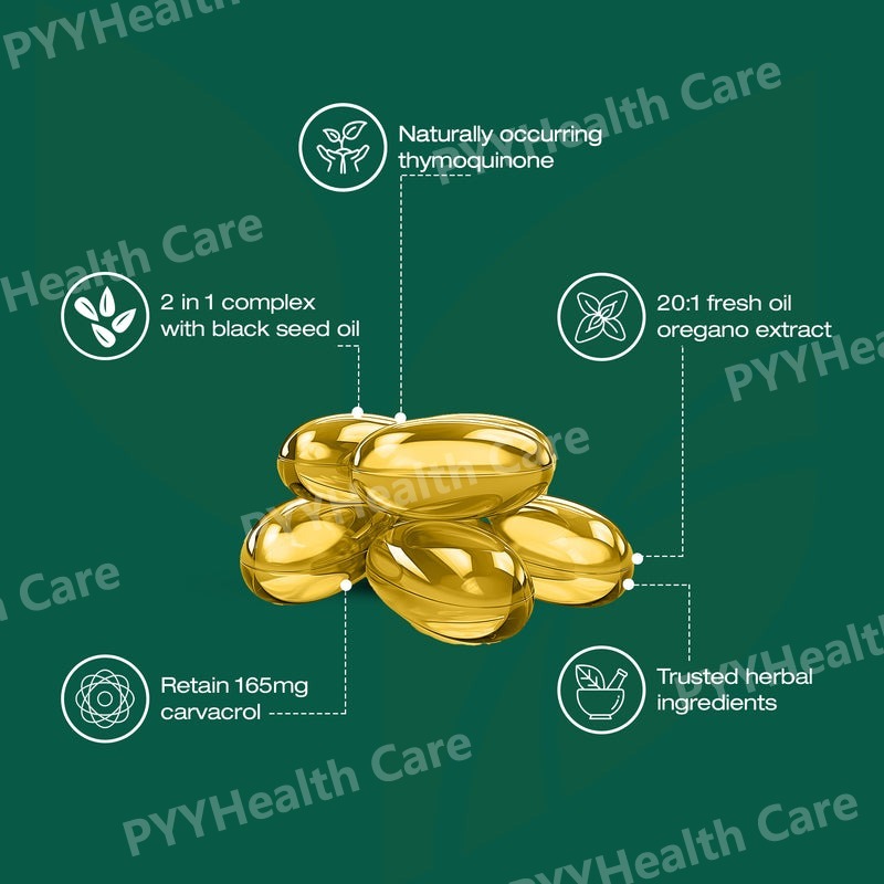 كبسولات زيت الأوريجانو مع زيت  - مراجعة Herbal Wellness Supplement وسعره