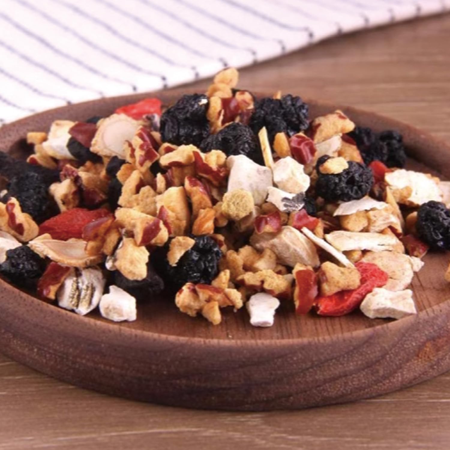 شاي الجينسنغ بخمسة كنوز شاي ال - مراجعة Herbal Wellness Supplement وسعره