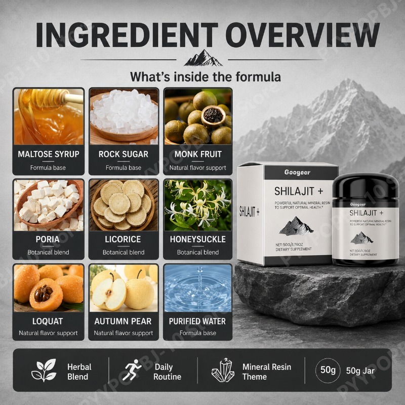 شيلاجيت + راتنج معدني طبيعي، م - مراجعة Herbal Wellness Blend وسعره