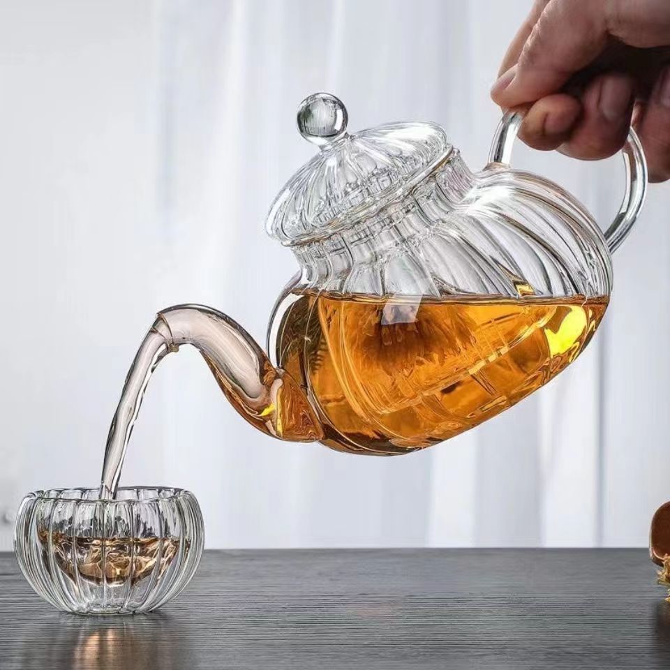 إبريق شاي زجاجي مخطط على شكل ق - مراجعة Herbal Wellness Supplement وسعره