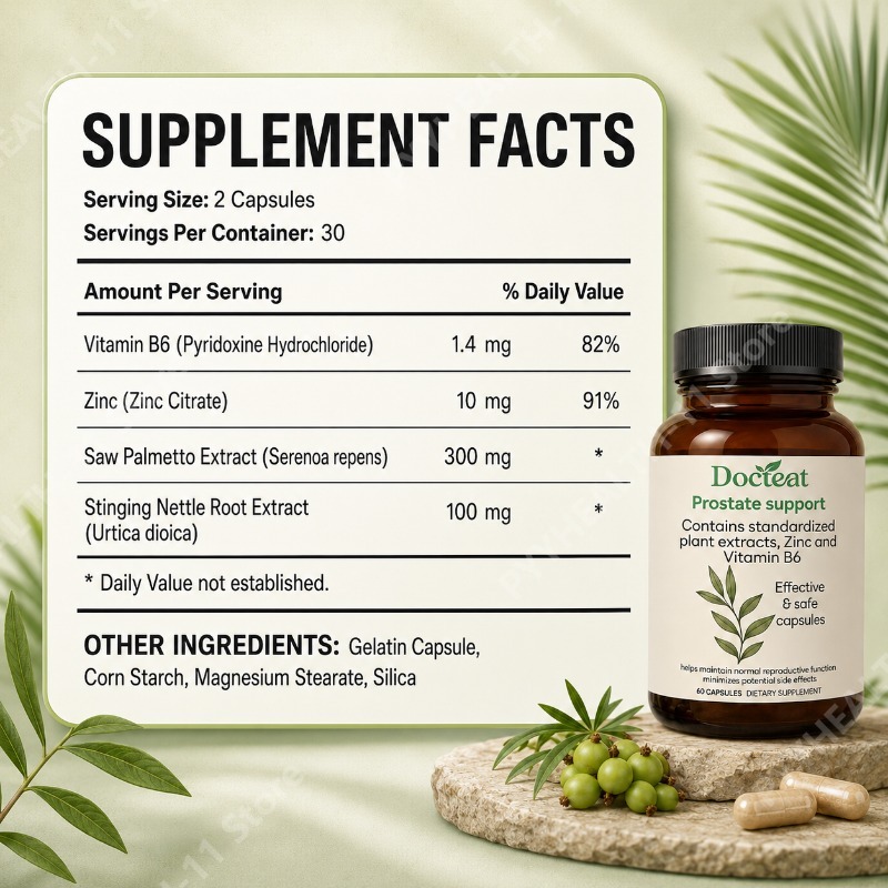 كبسولات نخيل السوا مع جذر القر - مراجعة Herbal Wellness Supplement وسعره