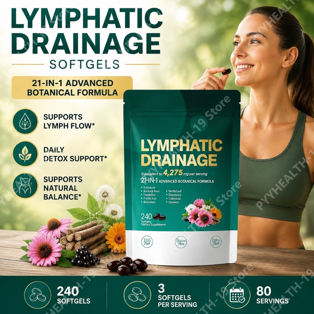 كبسولات تصريف اللمف، مزيج عشبي - مراجعة Herbal Wellness Blend وسعره