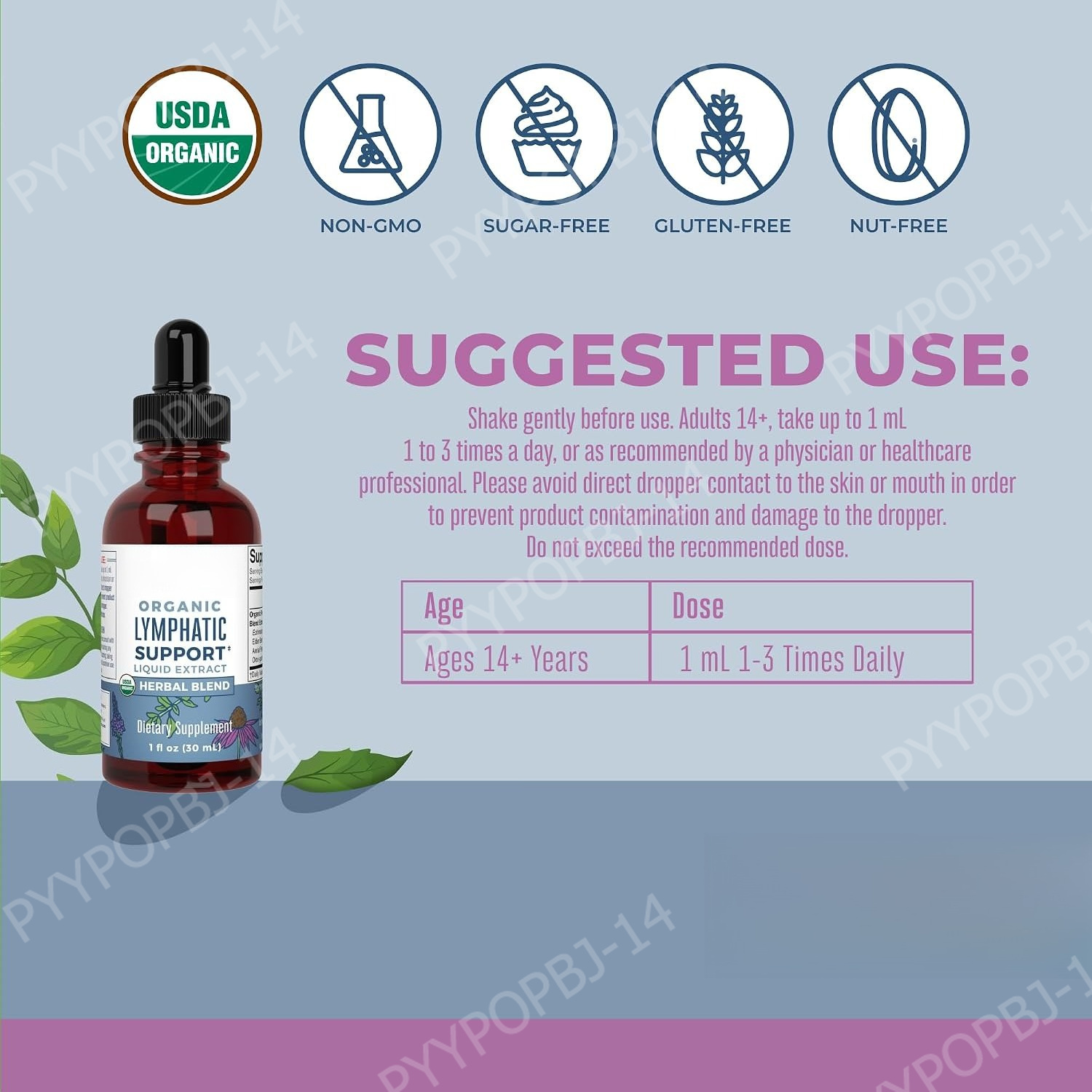قطرات مستخلص عشبي سائل عضوي مع - مراجعة Herbal Wellness Blend وسعره